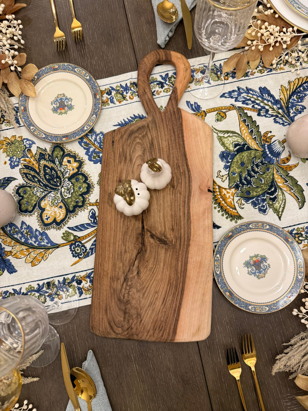 Olive Wood Paddle Cutting Board