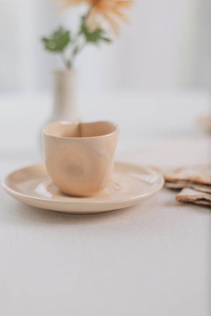 Muse Collection - Espresso Cup & Saucer (Set of 4)