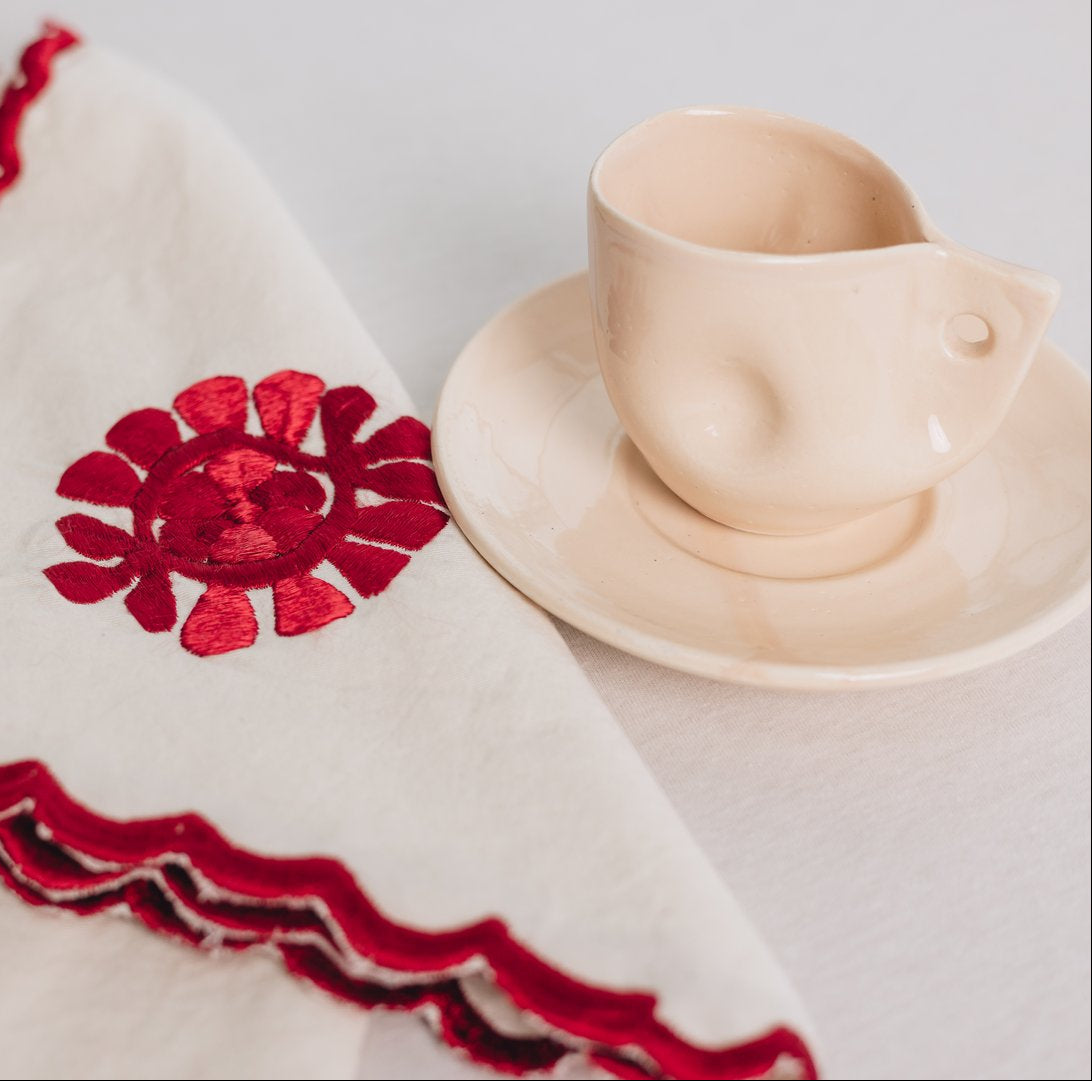 Muse Collection - Espresso Cup & Saucer (Set of 4)