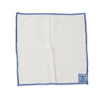Azure Bloom Embroidered Napkin (Set of 6)