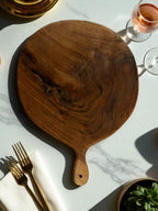 Olive Wood Round Cutting Board