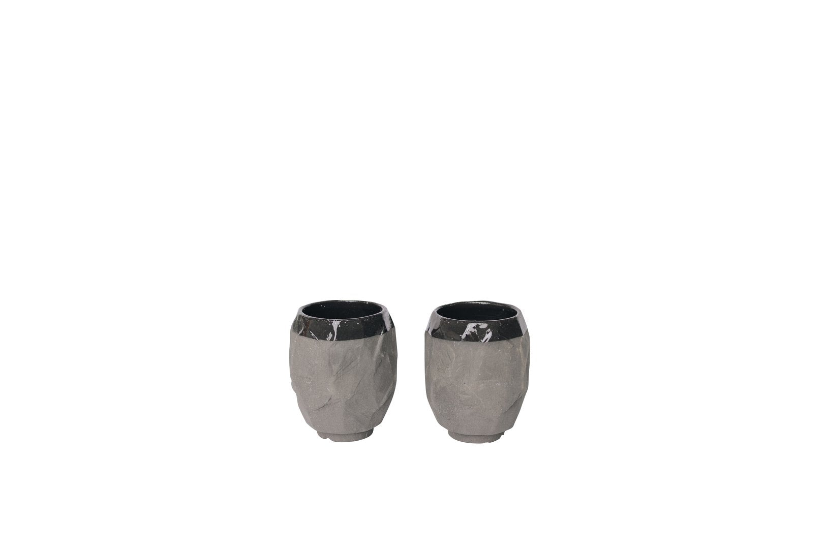 Kuri Nordic Stoneware Cups (Set of 2)
