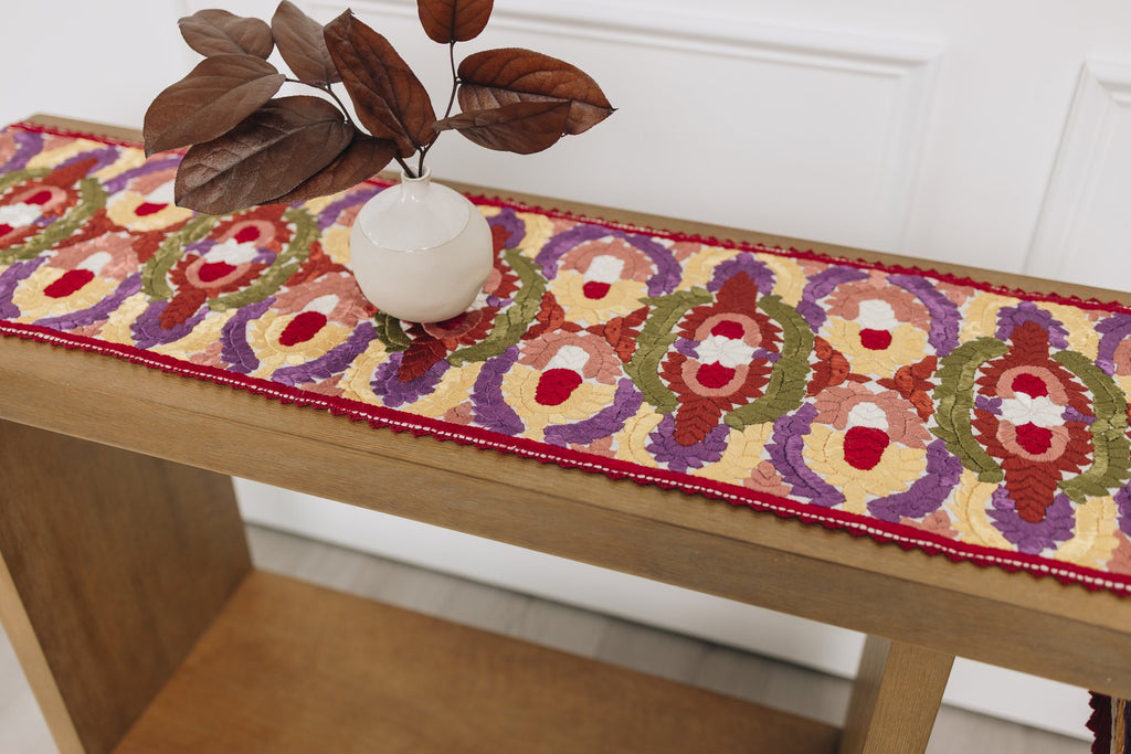Sahara Bloom Table Runner