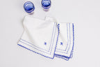 Riad Cobalt Embroidered Napkin (Set of 6)