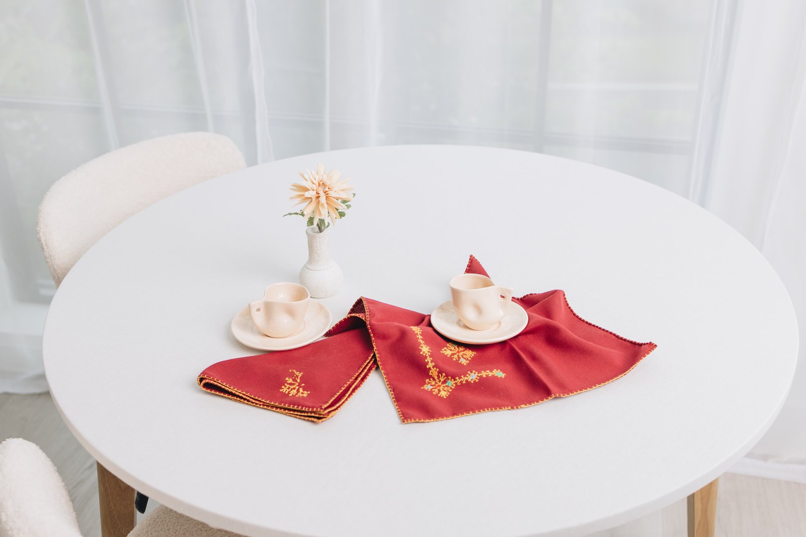 Atlas Spice Embroidered Napkin (Set of 6)