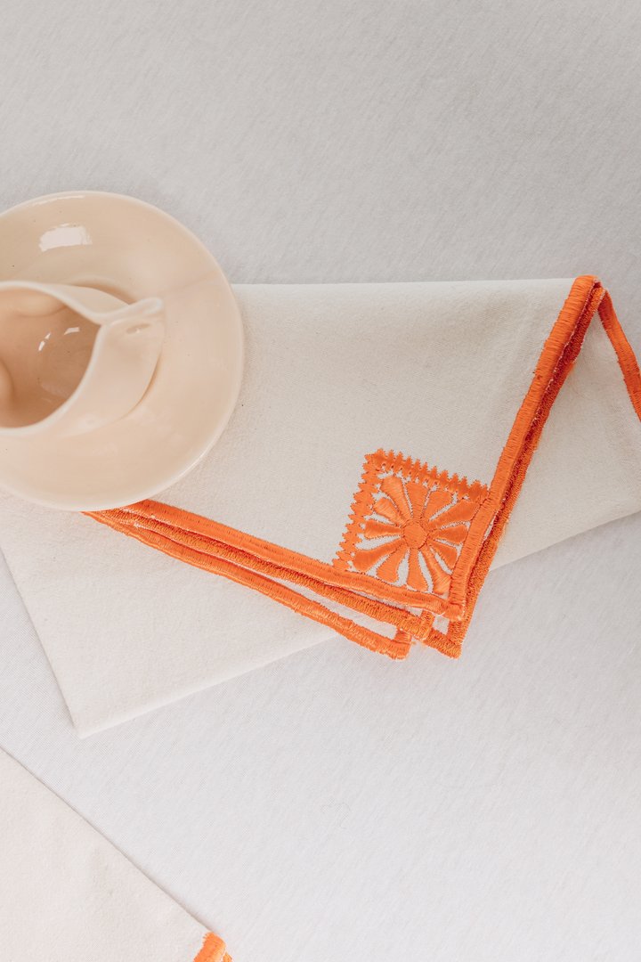Marrakech Sunset Embroidered Napkin (Set of 6)