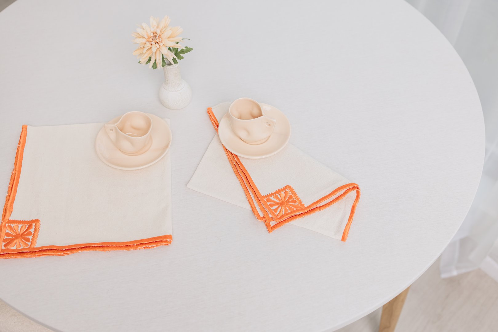 Marrakech Sunset Embroidered Napkin (Set of 6)