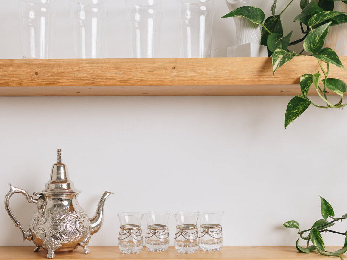 Celeste Arabesque Glasses (Set of 6)