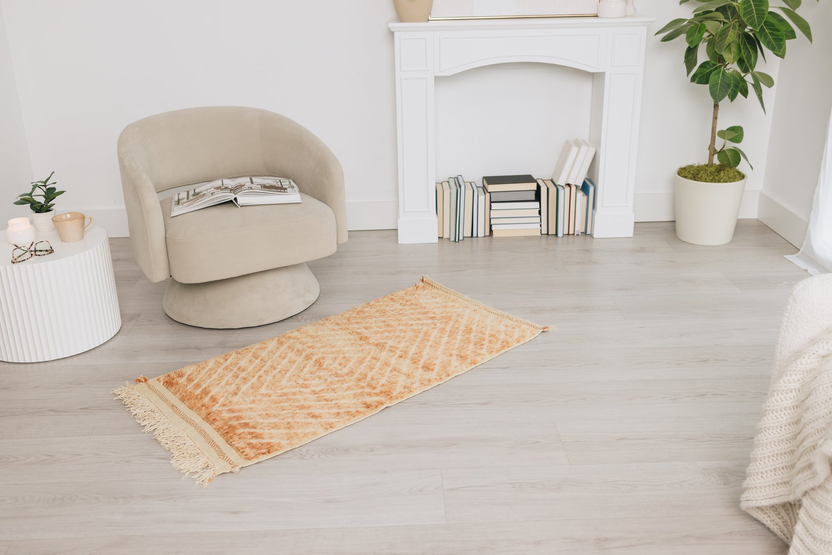 Sahara Sunrise Beni Ourain Rug