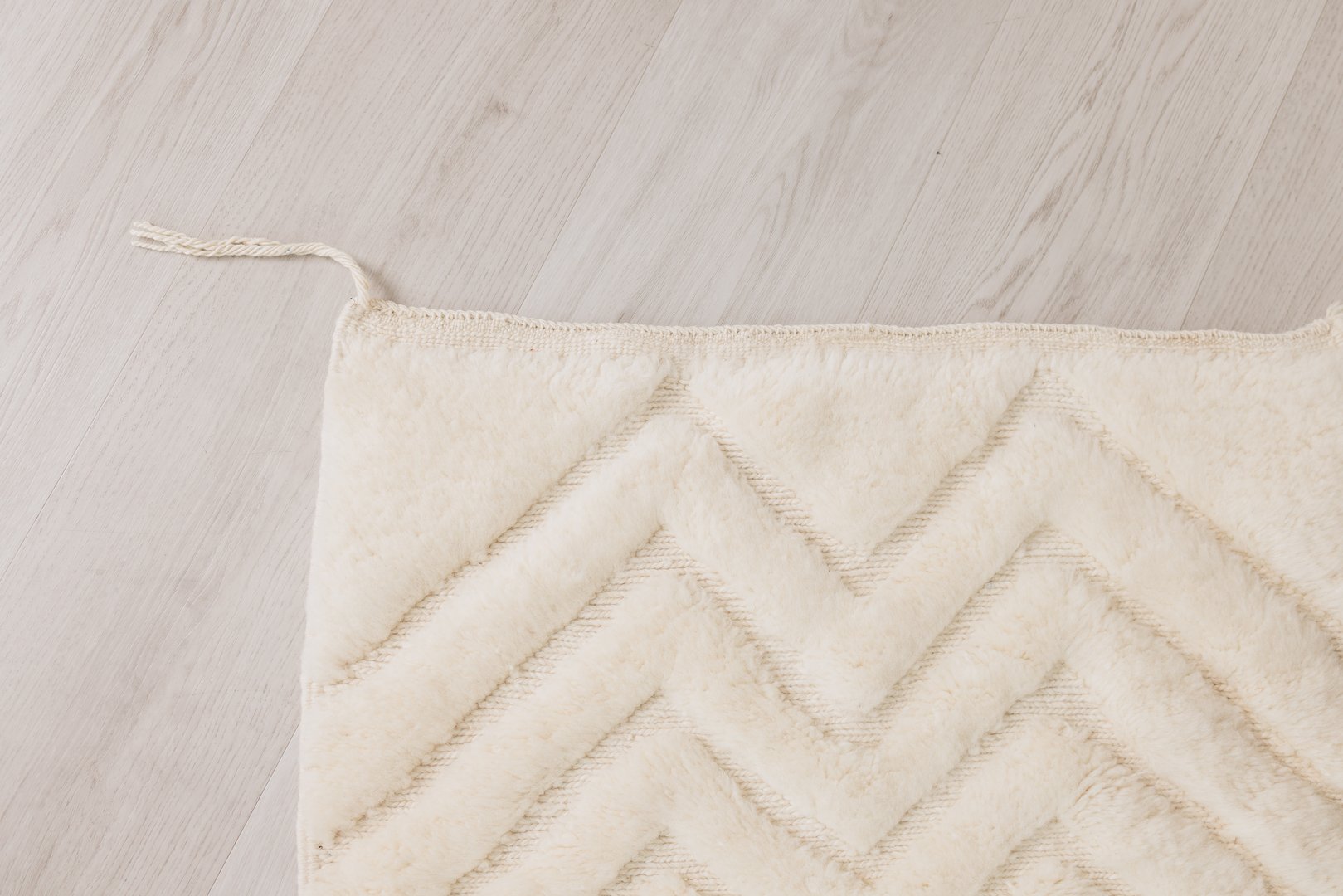 Atlas Ivory Beni Ourain Rug