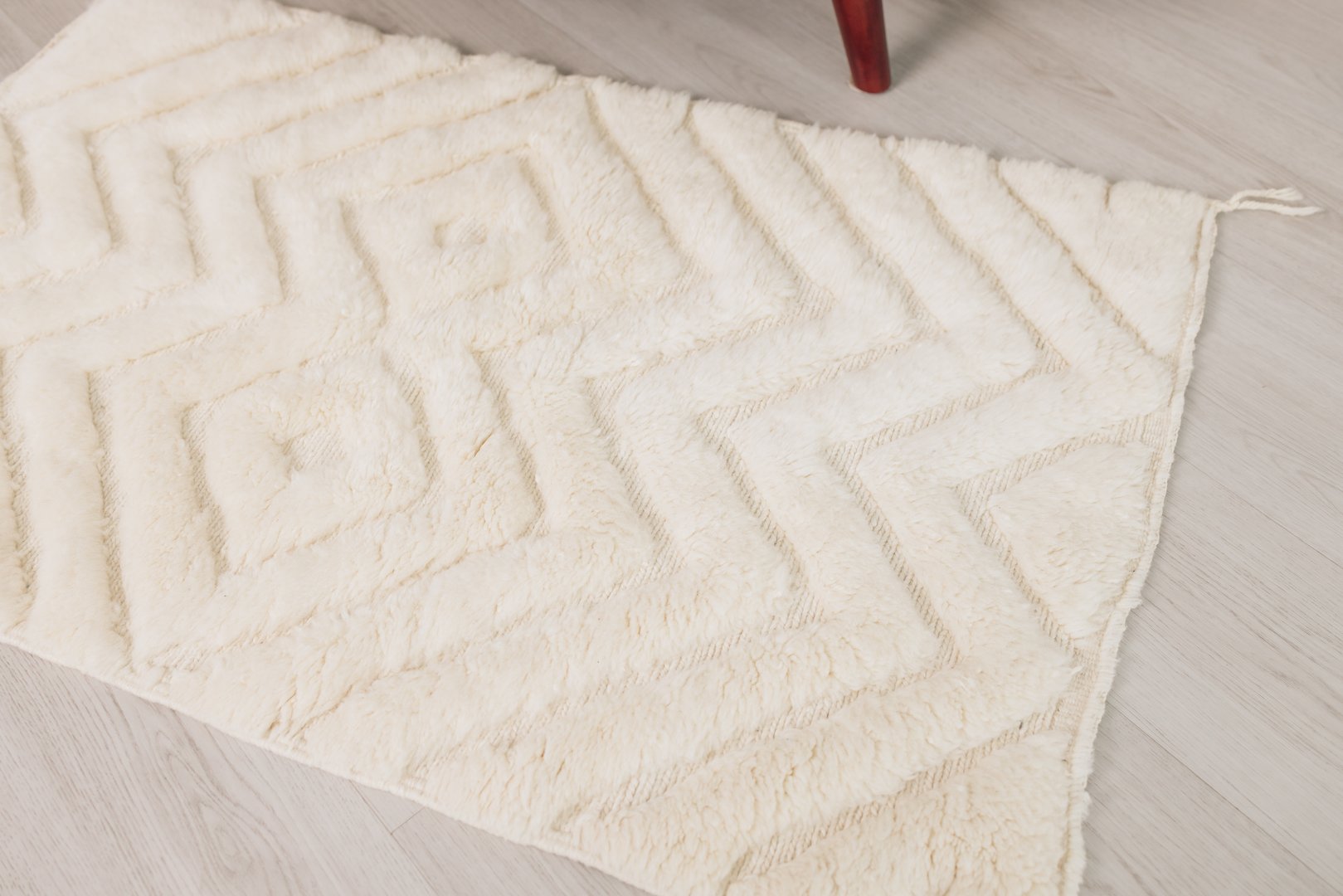 Atlas Ivory Beni Ourain Rug