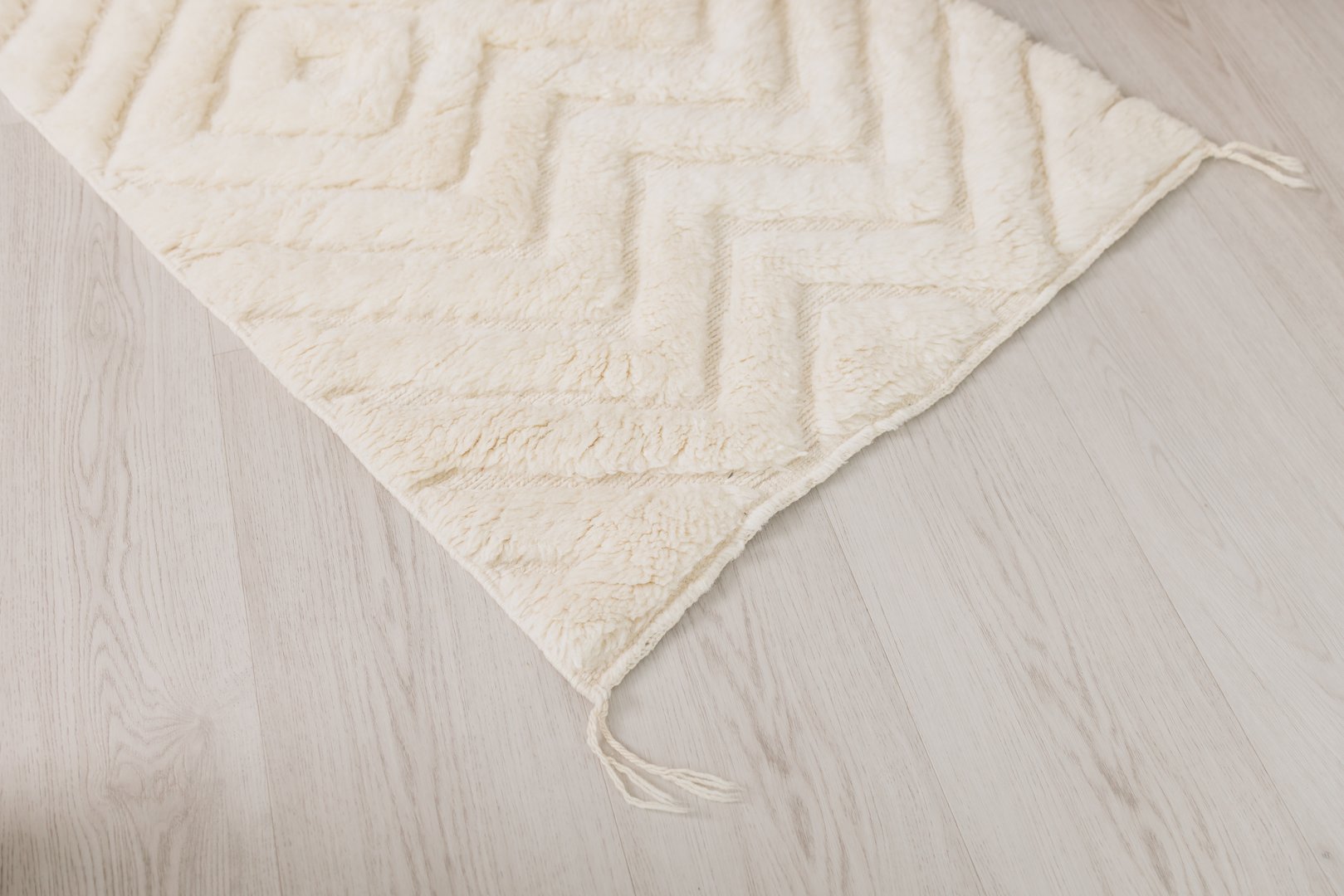 Atlas Ivory Beni Ourain Rug