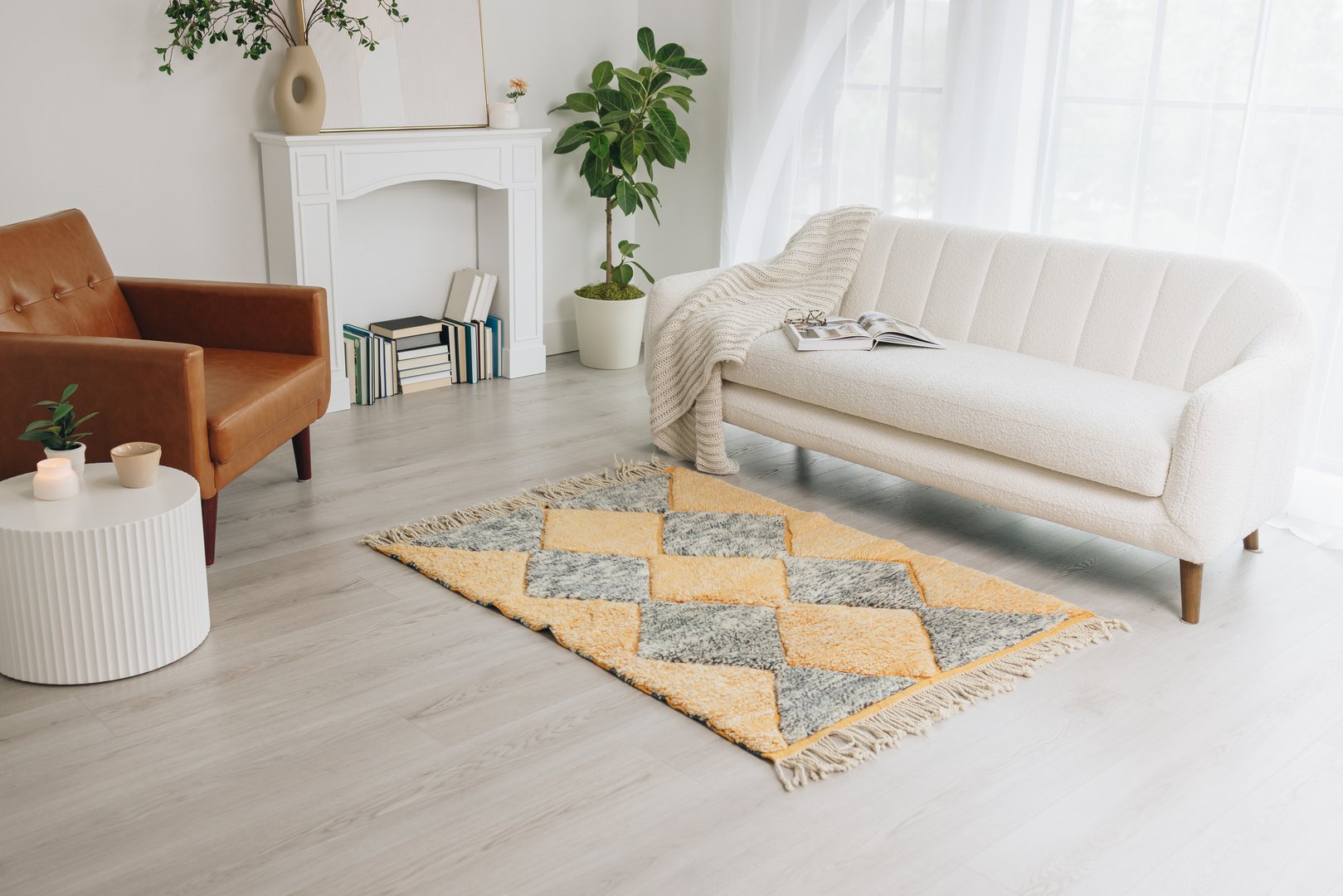 Sahara Twilight Beni Ourain Rug