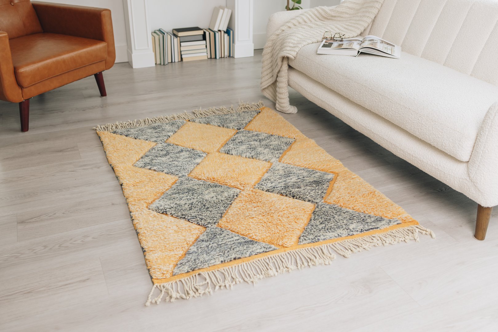 Sahara Twilight Beni Ourain Rug