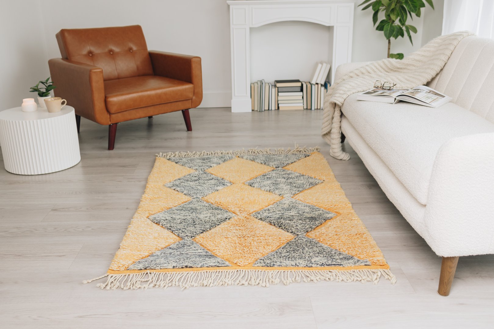Sahara Twilight Beni Ourain Rug