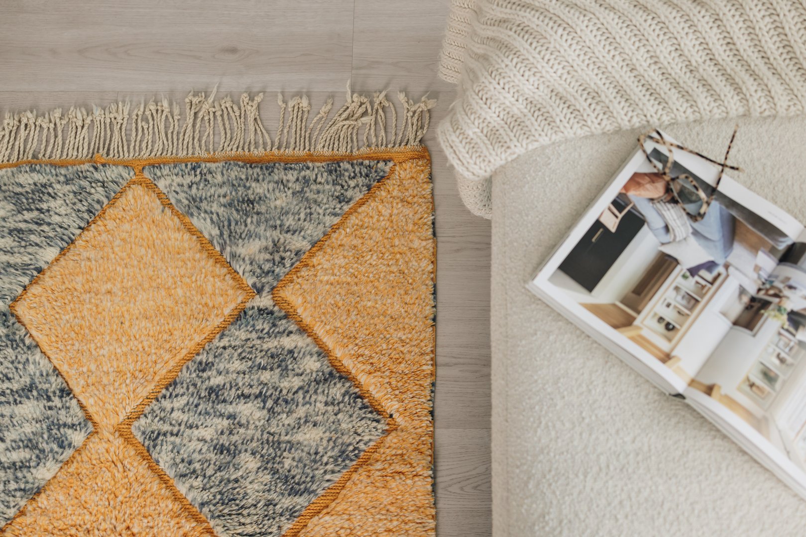 Sahara Twilight Beni Ourain Rug