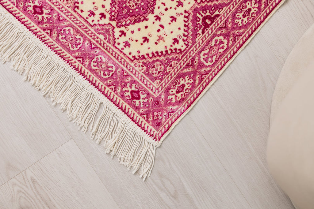 Atlas Rose Cactus Silk Rug