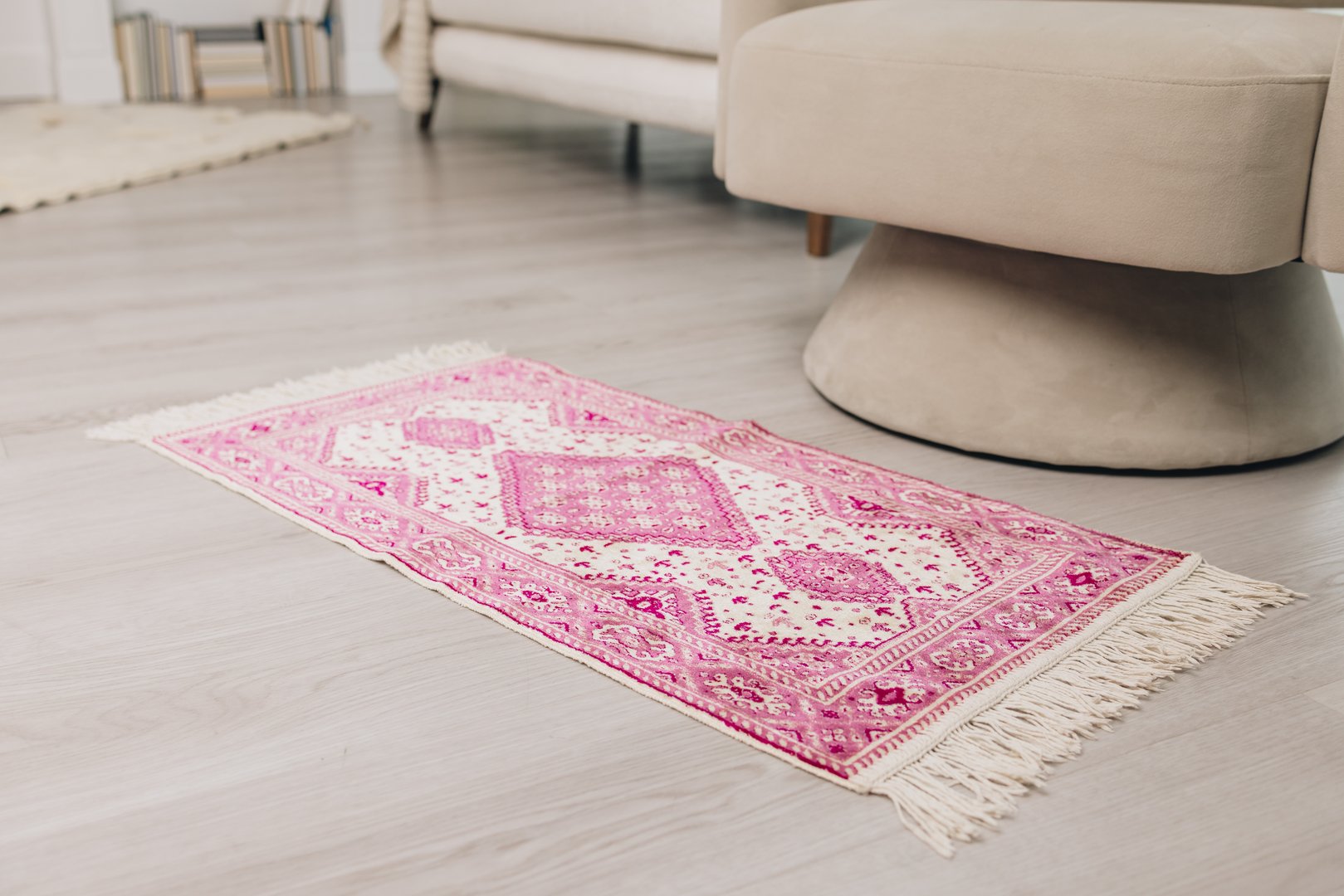 Atlas Rose Cactus Silk Rug