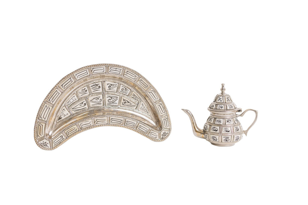 Zahira Bone-Inlay Tea Set — Limited Edition